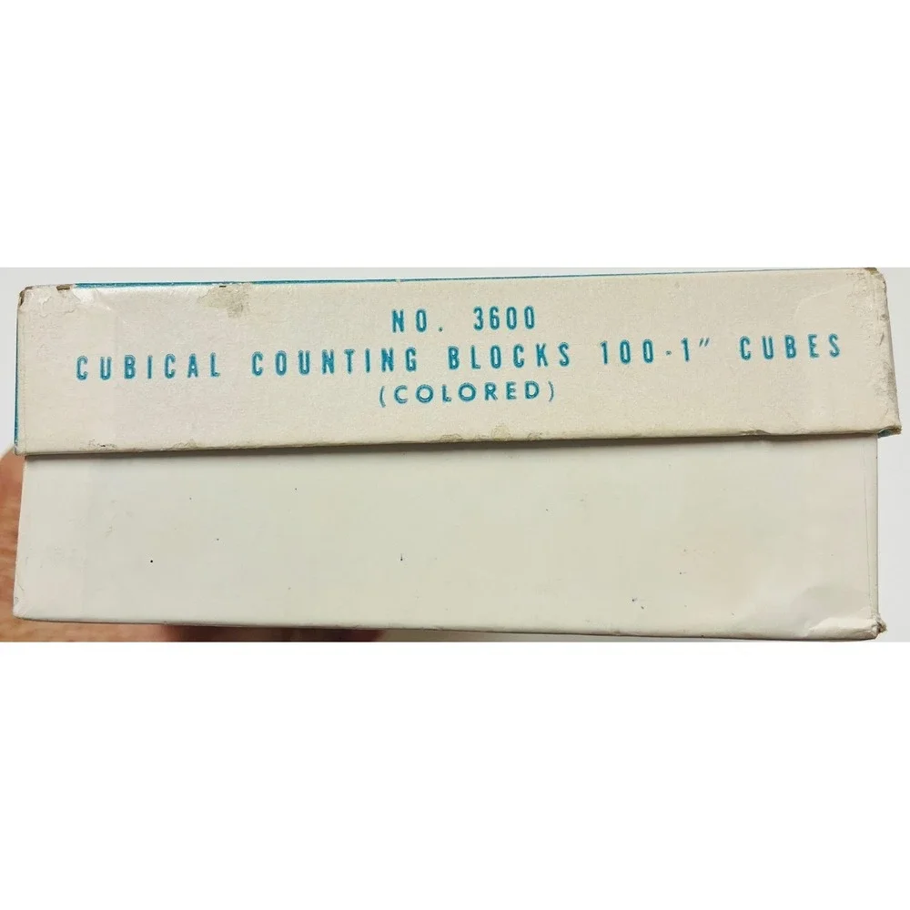 Ideal Cubical Counting Blocks 100 1